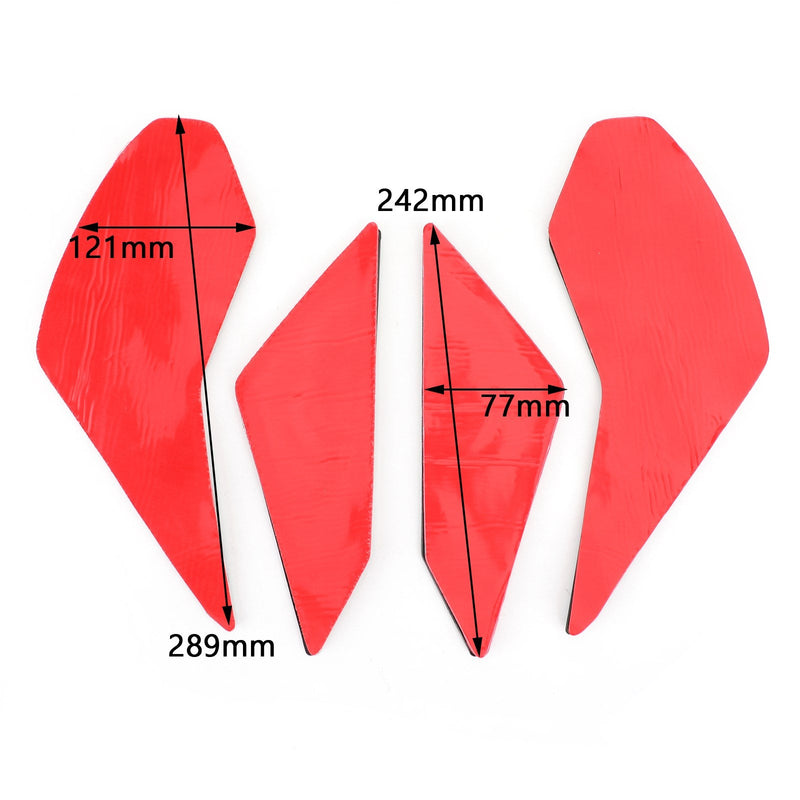 4x Side Tankpad Kraftstofftankschutz für Honda CBR500R CB500R CB500F 19-21