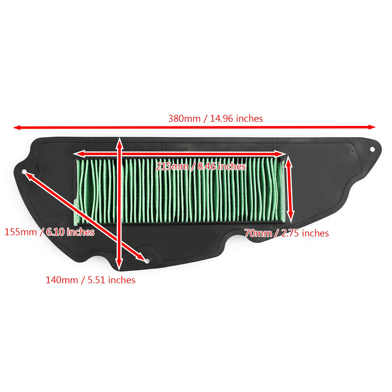 Luftfilterrenare för Honda SH300 SH 300 2007 2008 2009 2010-2014 17210-KTW-900 Generic