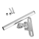 Telefon Navigation Mount GPS Extension Mount 22mm Motorcykel Motorcykel Sølv Generisk