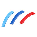 Tri-Colour Front Gitter Grill Cover Strips Clip-Trimm für BMW x5 2008-2013