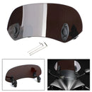 Motorsykkel Justerbar Clip On Windshield Extension Spoiler Vindavviser
