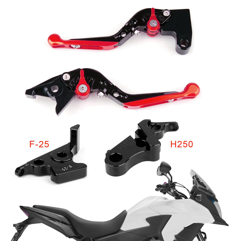 Justerbar clutchbremsehendel for Honda CB500F CBR500R CBR250R CBR 300 RR CB300F Generisk