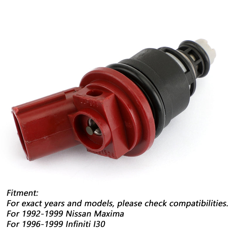 Conjunto de 6 injetores adequados para Infiniti I30 96-99 Nissan Maxima 92-99 1660096E01 Genérico