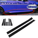 Extensión de faldón lateral universal de 78,7 pulgadas, borde divisor de alféizar, polipropileno genérico