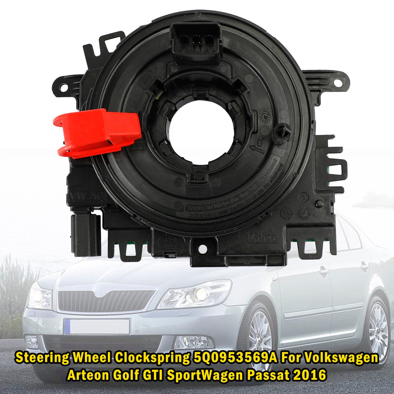 VW Jetta okt 2010-aug. 2012/april 2013-december 2017 Rattfjäder 5Q0953569A