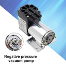DC12V mini vakuumpumpe negativt tryk sugepumpe 5L/min 65kpa med beslag
