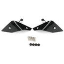 Deflector de viento de parabrisas lateral superior para Honda Crf1100L 20+ fabricado en plástico rojo generico