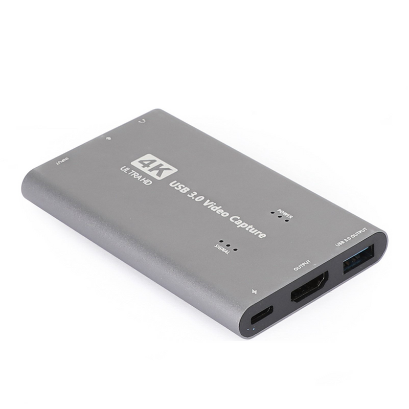 4K 1080p 60fps HD zu USB 3.0 Video Capture Card Game Live Recorder Plug and Play