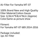 Zamiennik o wysokim przepływie dla Yamaha MT-07 MT 07 689 2014-2016 Generic