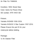 Čistič vzduchového filtru pro Yamaha XVS650 VSTAR V-Star 650 98-16 P/N 4TR-14451-00-00 Generic