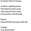 Luftfilter-Reinigungselement für Honda VFR750F Interceptor 1990-1997 17210-MT4-000 Generic