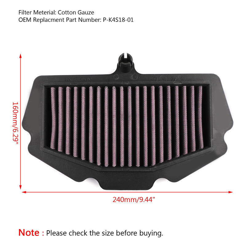 Luftfilter for Kawasaki Ninja 400 / ABS 2018 P-K4S18-01 Generisk