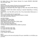 Limpador de filtro de admissão de ar para Suzuki DR250R 98-00 DR-Z250 01-09 13780-13E00 Genérico