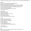 Luftfilterreiniger für Yamaha TT250R TTR250 93-06 WR250 R/X 07-17 1LN-14451-00 Generic