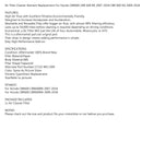 Čistič vzduchového filtru pro Honda CBR600 CBR600RR CBR600RA 2007-2018 17210-MFJ-D00 Generic