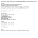 Skumluftfilterrengörare för Yamaha WR450 WR450F WR250 WR250F 2003-2006/2007-2015 Generic