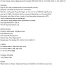 Filtro de aire para Yamaha YBR125 YBR 125 estándar y personalizado 2005-2014 5VL-E4450-12