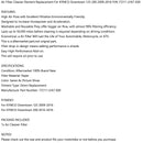 Elemento de filtro de aire para Kymco Downtown 125 200 09-16 reemplazo 17211-LFA7-E00