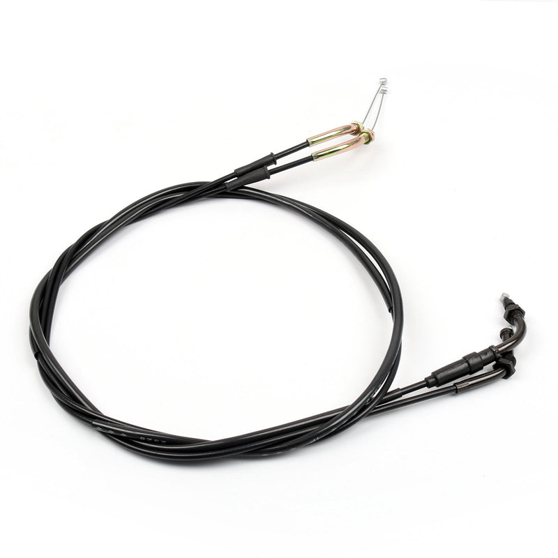 Cable del acelerador para Honda CH250A CH250 ELITE 1989-1996 Negro Genérico