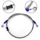 90cm/35 M10 Bremsölschlauchleitung Banjo Fitting Edelstahl Ende Generic