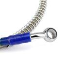 90cm/35 M10 Bremsölschlauchleitung Banjo Fitting Edelstahl Ende Generic