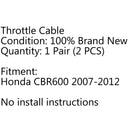 Gasskabel wire line gass for Honda CBR600RR CBR 600RR 2007-2012 2008 Generisk