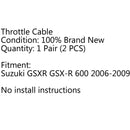 Lanko plynu Push/Pull Wire Line Gas pro Suzuki GSXR GSX-R 600 06-09 Generic