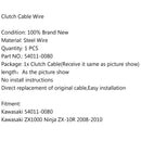 Draht Stahl Kupplungszug 54011-0080 für Kawasaki ZX1000 Ninja ZX-10R 2008-2010 Generic