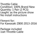 Przepustnica przewodu przepustnicy Push/Pull Wire Line dla Kawasaki Z800 2013-2016 2015 Generic