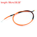 Udskiftningswire stål koblingskabel til Kawasaki Ninja ZX-6R 2009-2016 Generisk