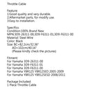 Motorcykel Gaskabel til 3D9-26311-00 Yamaha YBR125 YBR125ED 2005-2009