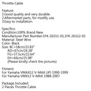 1FK-26311-01 Gaszug Drahtleitung für Yamaha VMAX12 V-MAX (JP) 1990–1999 Generic
