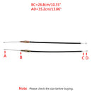 Kladka lanka ventilu 29L-1133E-00 Pro Yamaha TZR125 1987-1994 RD350 1985-1992 Generic