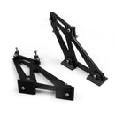 Alerón trasero universal de aluminio para sedán GT, color plateado