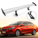 Porta traseira universal de 135 cm, spoiler traseiro GT em alumínio ajustável, genérico