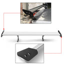 Porta traseira universal de 135 cm, spoiler traseiro GT em alumínio ajustável, genérico