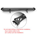 Universal justerbar letvægts GT aluminium bagvinge racerspoiler Generisk