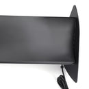 Universal sedan justerbar racingspoiler i aluminium med LED-lys, generisk