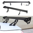 Universal sedan justerbar racingspoiler i aluminium med LED-lys, generisk