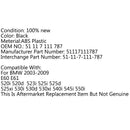 1x etupuskurin vetokoukun suojus vuosille 2003-2009 BMW E60 E61 525i 528i 530i Generic