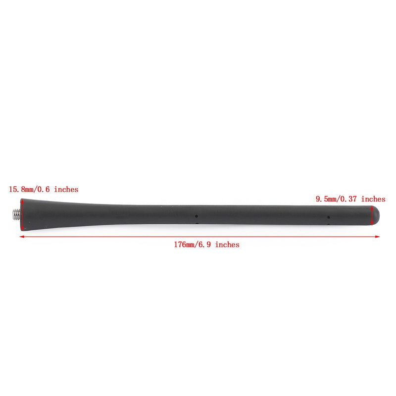 7-calowa gumowa antena sygnałowa dla Forda F150 F250 F350 i Ram 1500 2009-2019 Generic