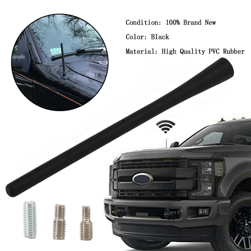 7-tommers gummisignalantenne for Ford F150 F250 F350 & Ram 1500 2009-2019 Generisk