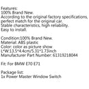 Ajuste de vidros e espelhos dianteiros do lado do motorista para BMW E70 E71 Generic