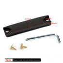 Bagasjelokk Baklukebryter Låseknapp Gummideksel erstatning for Toyota Generic