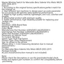 Interruptor da janela principal para Mercedes Benz Valente Vito Mixto W639 2003 2004-2015 Genérico