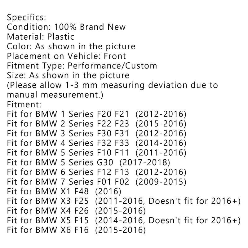 Auton käynnistyksen pysäytysmoottorin painekytkimen kansi kristalli BMW F-Chassis F30 F10 Generic -malliin