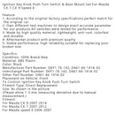 Interruptor rotativo com botão de chave de ignição e amplificador para Mazda CX-7 CX-9 Speed ​​​​6; Kit de montagem de base