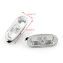 2X sidomarkeringsljus för VW Jetta Bora Golf Mk4 GTI B5.5 Passat B5 Beetle R32 Generic