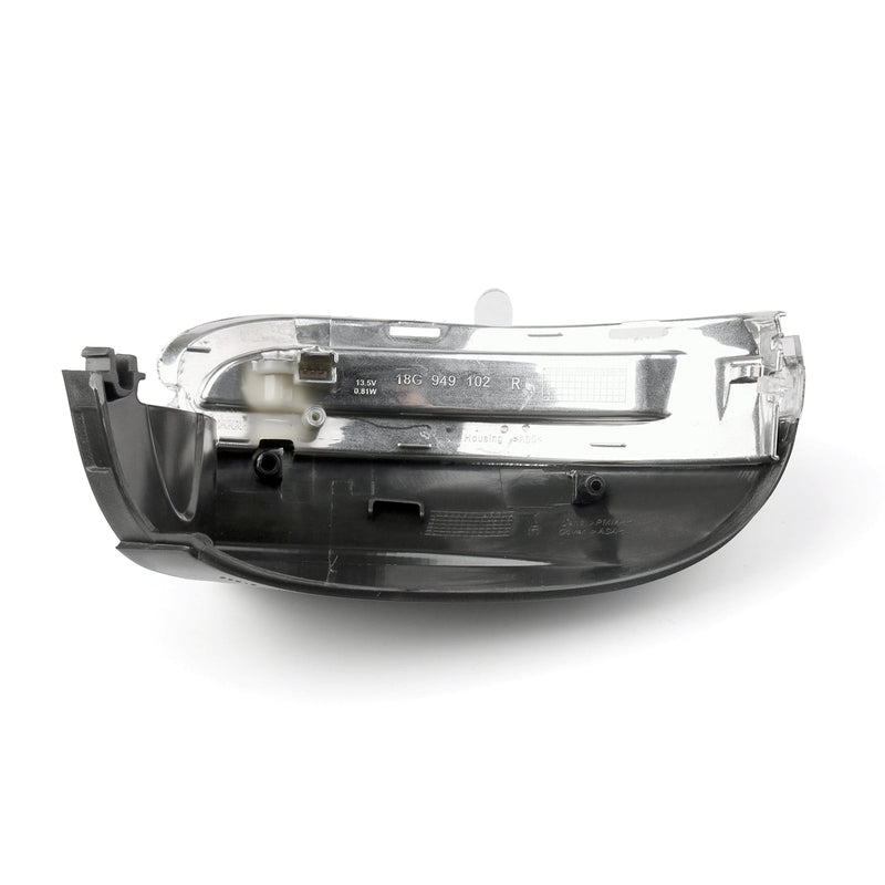 ABS Speil Blinklys Hjørnelys Lampe Venstre/Høyre for VW Golf MK6 2009-2012 Generisk