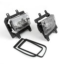 Kit de lentes de plástico para luz antiniebla del parachoques delantero para BMW E30 Serie 3 Sedan genérico 85-93